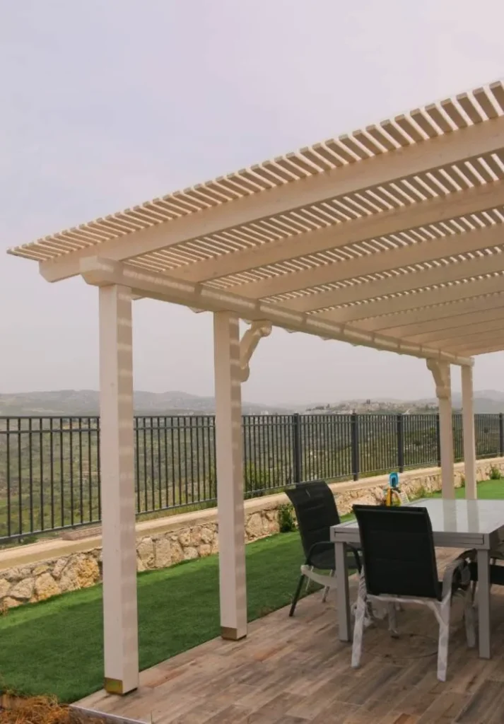 פרגולה לחצר, פרגולות מעוצבות